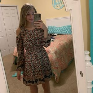Off the shoulder dress